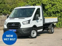 Used Ford Transit 130 HP (95 kW) 2021 White Van