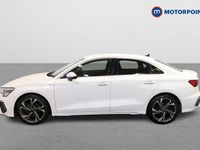 Used Audi A3 S-Line 2022 White Sedan