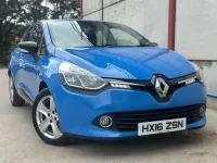 Used Renault Clio Dynamique 75 HP (55 kW) 2016 Blue Hatchback
