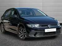 Used VW Polo Life 95 HP (69 kW) 2024 Black Hatchback
