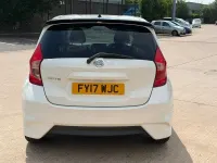 Used Nissan Note Black Edition 2017 White Hatchback