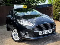 Used Ford Fiesta Zetec 82 HP (60 kW) 2016 Black Hatchback