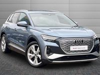 Used Audi Q4 e-tron S-Line 150 kW (204 HP) 2023 Geyser blue SUV