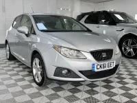 Used Seat Ibiza Copa 85 HP (62 kW) 2011 Silver Hatchback
