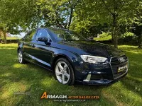 Used Audi A3 Sport 116 HP (85 kW) 2019 Blue Sedan