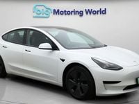 Used Tesla Model 3 Standard Range Plus 222 kW (302 HP) 2021 White Sedan