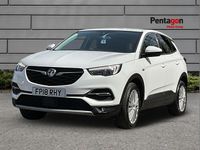 Used Vauxhall Grandland X Sport 128 HP (94 kW) 2018 White SUV