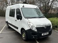 Used Vauxhall Movano 130 HP (95 kW) 2019 White MPV