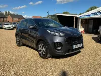Used Kia Sportage GT-Line 174 HP (127 kW) 2016 Silver SUV