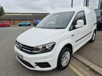 Used VW Caddy Trendline 102 HP (75 kW) 2018 White MPV