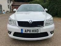 Used Skoda Octavia vRS 140 HP (102 kW) 2011 White Hatchback
