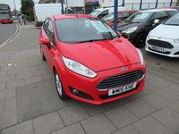 Used Ford Fiesta Zetec 2015 Red Hatchback