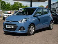 Used Hyundai i10 SE 87 HP (63 kW) 2015 Blue Hatchback