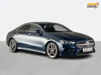 Used Mercedes CLA180 AMG line 136 HP (100 kW) 2022 Blue Sedan