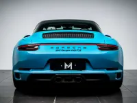 Used Porsche 991 450 HP (330 kW) 2018 Blue Cabriolet