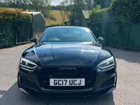 Used Audi A5 S-Line 190 HP (139 kW) 2017 Black Coupe