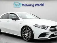 Used Mercedes A35 AMG Executive 306 HP (225 kW) 2022 White Hatchback