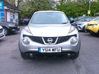 Używany Nissan Juke N-TEC 110 KM (80 kW) 2014 Srebrny SUV
