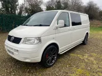 Used VW Transporter 102 HP (75 kW) 2008 White Van