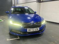 Used Skoda Superb SE L 2022 Blue Estate