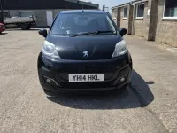 Used Peugeot 107 Active 68 HP (50 kW) 2014 Black Hatchback
