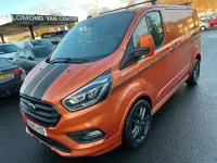 Second-hand Ford Transit Custom Sport 185 CP (136 kW) 2020 Portocaliu Van