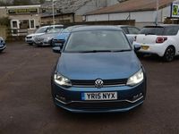 Used VW Polo SEL 2015 Blue Hatchback