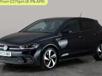 Used VW Polo GTI 207 HP (152 kW) 2023 Black Hatchback