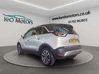 Used Vauxhall Crossland X Elite 130 HP (95 kW) 2017 Silver SUV
