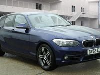 Used BMW 118 Sport Line 2016 Blue Hatchback