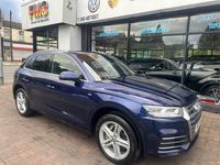 Used Audi Q5 S-Line 299 HP (219 kW) 2020 Blue SUV