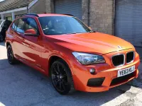 Used BMW X1 M Sport 2013 Orange SUV