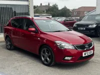Used Kia Ceed 2012 Red Hatchback