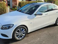 Used Mercedes C350e Premium 2016 White Sedan