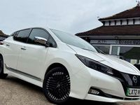 Begagnad Nissan Leaf Tekna 110 kW (150 HK) 2022 Vit Halvkombi