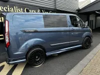 Used Ford Transit Custom Limited 130 HP (95 kW) 2022 Blue Van