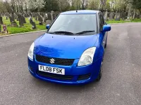 Used Suzuki Swift GL 92 HP (67 kW) 2008 Blue Hatchback