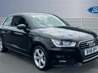 Used Audi A1 Advanced 95 HP (69 kW) 2018 Black Hatchback