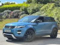 Used Land Rover Range Rover evoque Dynamic 2012 Blue SUV