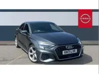 Used Audi A3 S-Line 147 HP (108 kW) 2021 Grey Sedan