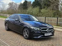 Used Mercedes C220 2022 Black Sedan