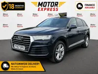 Used Audi Q7 S-Line 272 HP (200 kW) 2017 Blue SUV