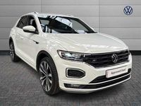 Used VW T-Roc R-line 150 HP (110 kW) 2021 White SUV