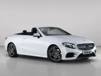 Used Mercedes E220 AMG Line Premium 2018 White Cabriolet