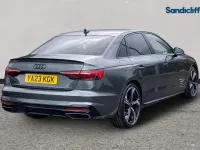 Begagnad Audi A4 Black Edition 150 HK (110 kW) 2025 Grå Sedan