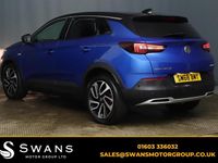 Used Vauxhall Grandland X Elite 120 HP (88 kW) 2018 Blue SUV