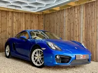 Used Porsche Cayman 275 HP (202 kW) 2016 Blue Coupe