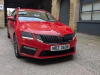Used Skoda Octavia vRS 184 HP (135 kW) 2017 Red Estate