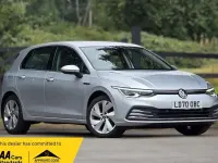 Used VW Golf VII Style 150 HP (110 kW) 2020 Silver Hatchback