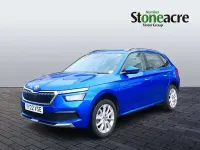 Usado Skoda Kamiq SE 110 HP (80 kW) 2022 Azul SUV
